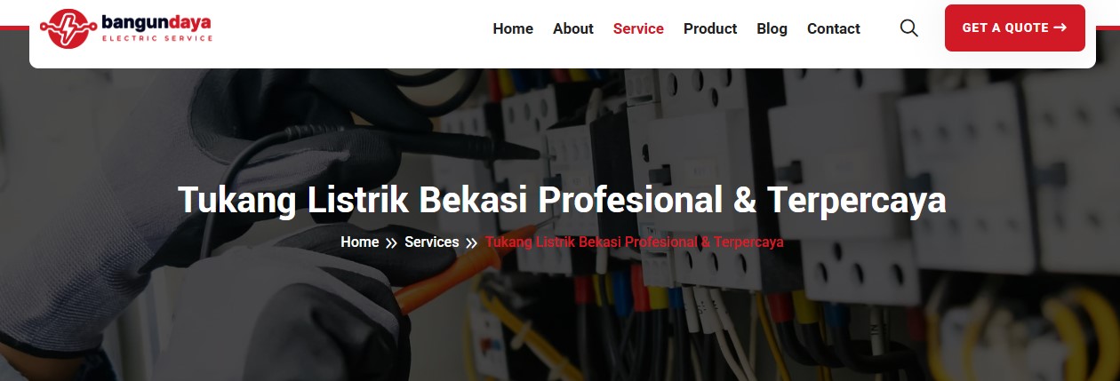tukang listrik bekasi